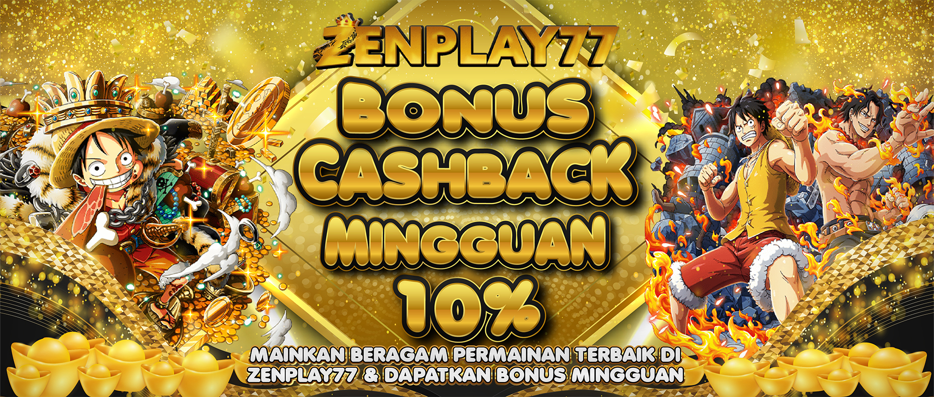 Cashback Mingguan10% Zenplay77